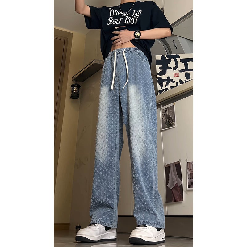 Unisex Casual Daily Denim Jeans - Image 1