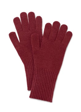Tchibo Women 1 Pair Textured Gloves, Red  - Image 2