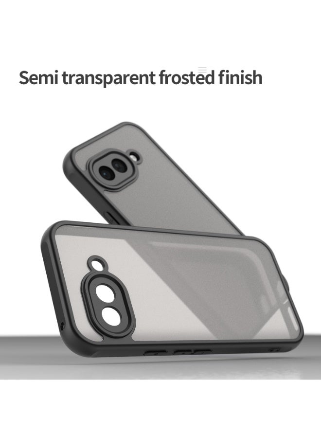 general for Google Pixel 9A Case Premium Clear Back Panel + TPU Bumper Cover - Image 5