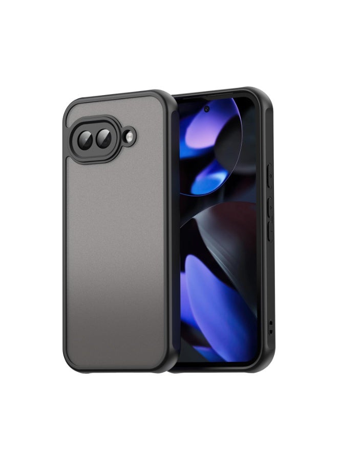 general for Google Pixel 9A Case Premium Clear Back Panel + TPU Bumper Cover - Image 1