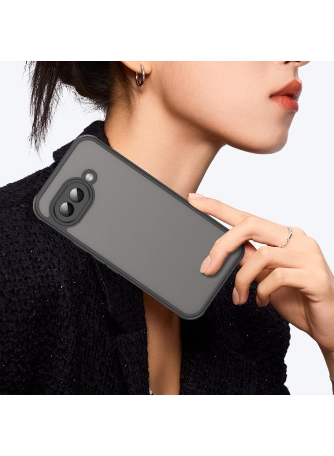 general for Google Pixel 9A Case Premium Clear Back Panel + TPU Bumper Cover - Image 3