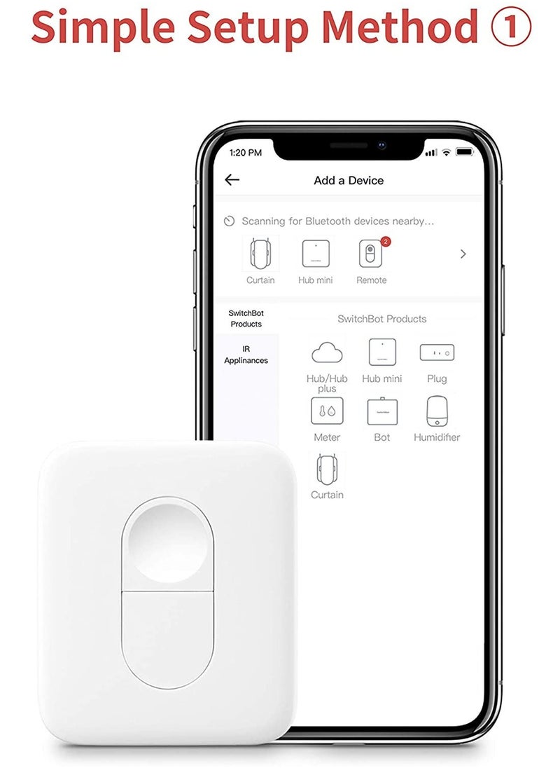 SwitchBot Remote One Touch Button Compatible with Multiple SwitchBot Devices  - Image 4