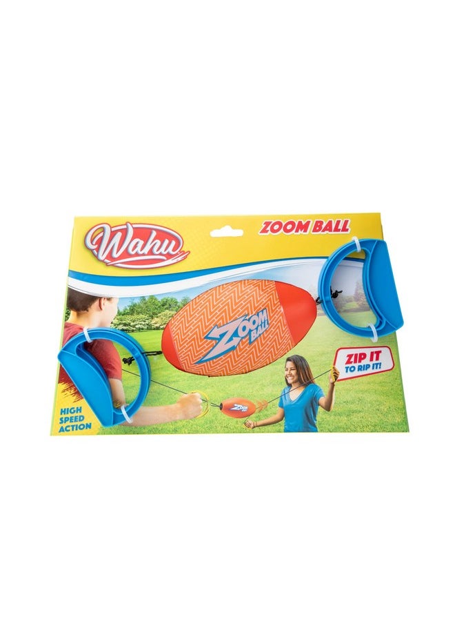 Goliath - WAHU Zip it to Rip it Zoom Ball Game with 7" Ball and 2 Handles, Outdoor Zip Ball Game for 2 Players Ages 8+, Multicolor - Image 1