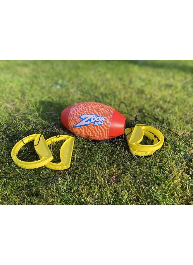 Goliath - WAHU Zip it to Rip it Zoom Ball Game with 7" Ball and 2 Handles, Outdoor Zip Ball Game for 2 Players Ages 8+, Multicolor - Image 1