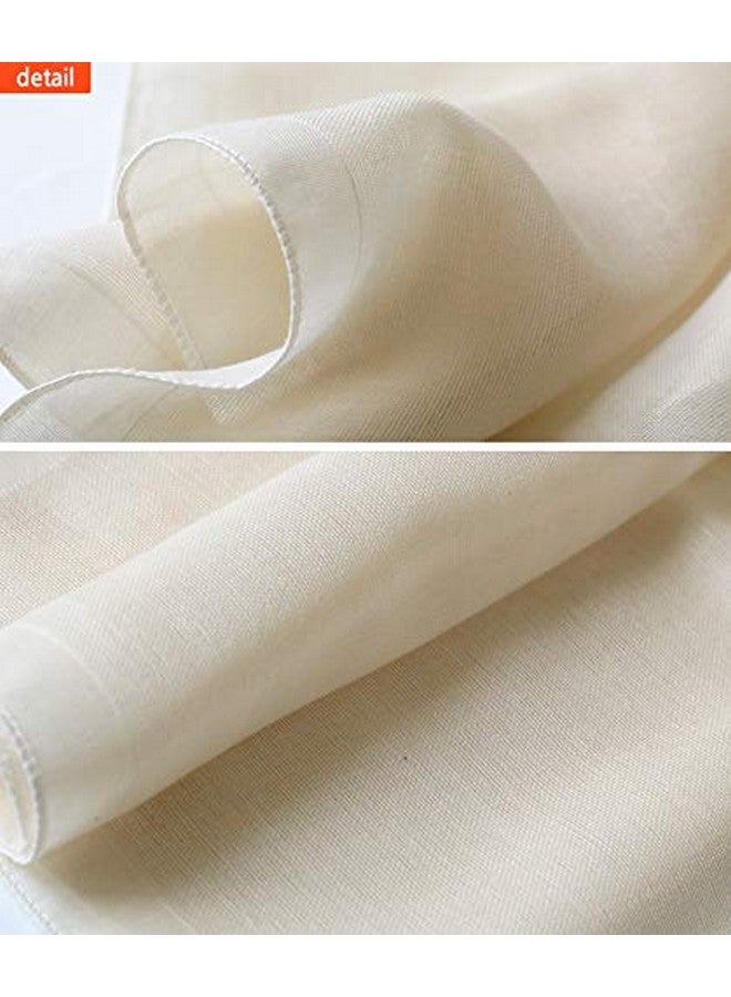 10 عبوات من مناديل القطن العضوي، 14 بوصة × 14 بوصة، مناشف تنظيف الوجه، مناديل، منشفة استحمام لإزالة المكياج، ناعمة وقابلة للتنفس - Image 3