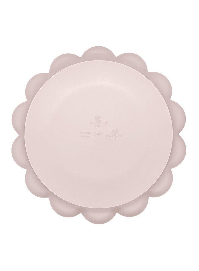 Kushies Baby SILIPLATE Silicone Divided Plate with Suction for Babies, Toddlers and Kids, Lion - Pink - Image 2