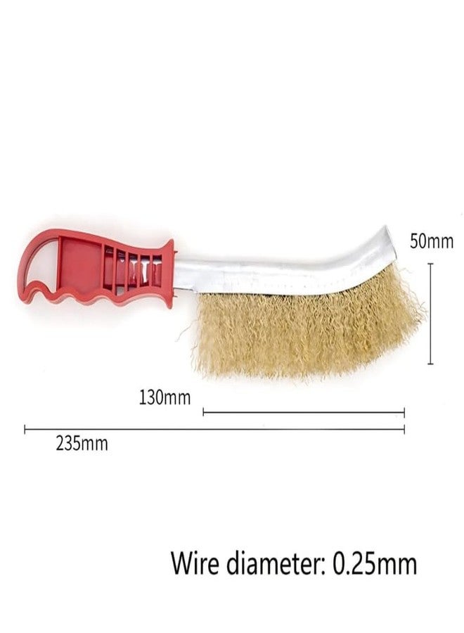 Drumstone 𝟏𝟓 𝐘𝐞𝐚𝐫𝐬 𝐖𝐚𝐫𝐫𝐚𝐧𝐭𝐲 Heavy-Duty Stainless Steel Wire Brush for Cleaning Metal Surfaces, Long Handle for Firm Grip, Removes Rust, Paint & Corrosion, Ideal for Workshop & Home Use - Image 3