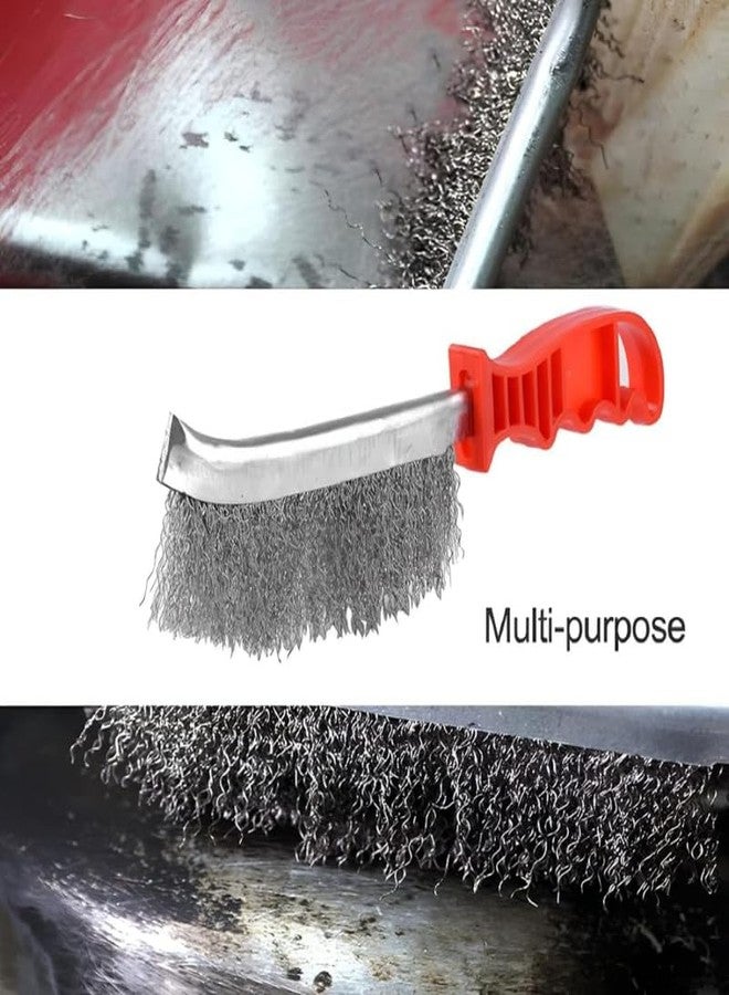 Drumstone 𝟏𝟓 𝐘𝐞𝐚𝐫𝐬 𝐖𝐚𝐫𝐫𝐚𝐧𝐭𝐲 Heavy-Duty Stainless Steel Wire Brush for Cleaning Metal Surfaces, Long Handle for Firm Grip, Removes Rust, Paint & Corrosion, Ideal for Workshop & Home Use - Image 4