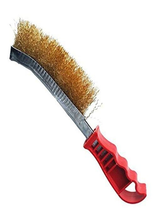 Drumstone 𝟏𝟓 𝐘𝐞𝐚𝐫𝐬 𝐖𝐚𝐫𝐫𝐚𝐧𝐭𝐲 Heavy-Duty Stainless Steel Wire Brush for Cleaning Metal Surfaces, Long Handle for Firm Grip, Removes Rust, Paint & Corrosion, Ideal for Workshop & Home Use - Image 1