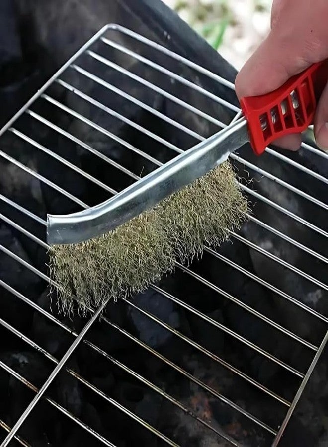 Drumstone 𝟏𝟓 𝐘𝐞𝐚𝐫𝐬 𝐖𝐚𝐫𝐫𝐚𝐧𝐭𝐲 Heavy-Duty Stainless Steel Wire Brush for Cleaning Metal Surfaces, Long Handle for Firm Grip, Removes Rust, Paint & Corrosion, Ideal for Workshop & Home Use - Image 2