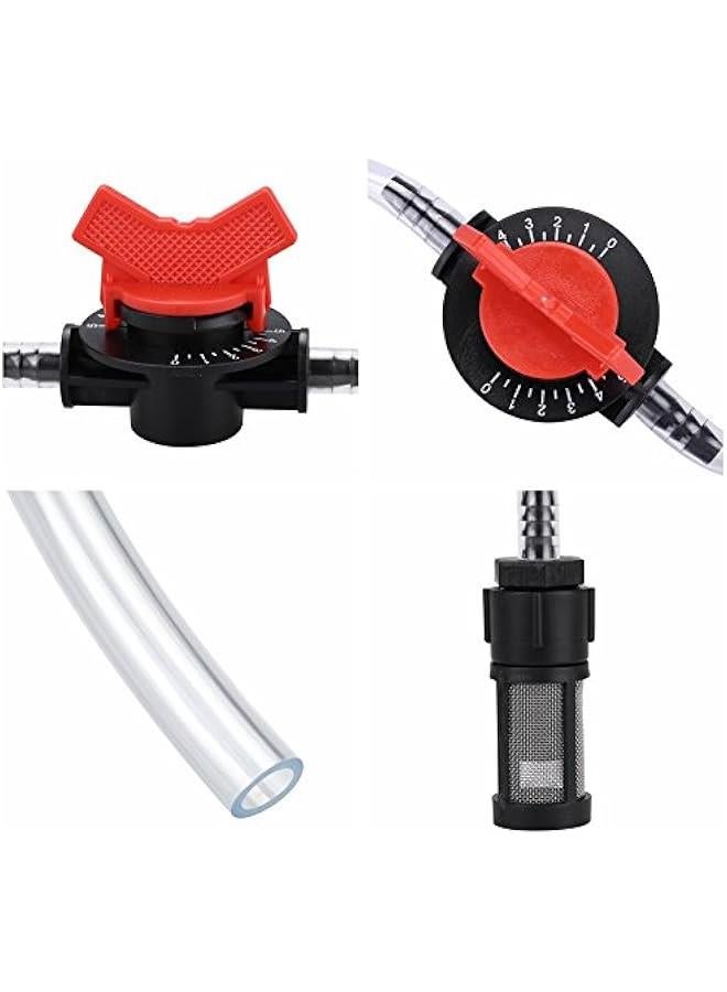 OCTOBER 3/4 Garden Irrigation Device Kit, Fertilizer Injector Switch Filter Water Tube Garden Watering System Kit - Image 4