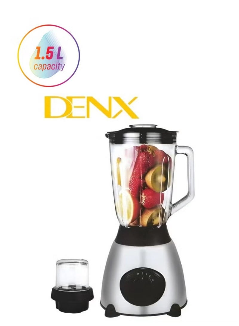 Denx High Power Electric Blender with Grain Grinder 2800W-1.5L - Image 1