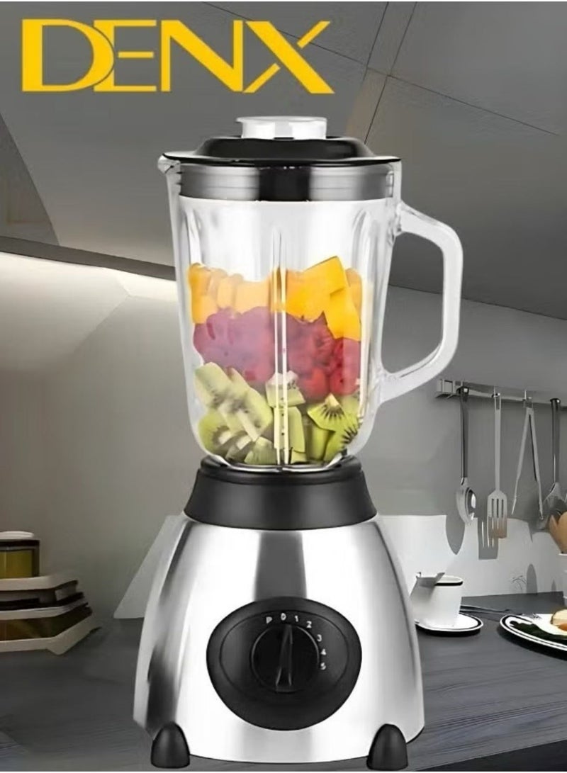 Denx High Power Electric Blender with Grain Grinder 2800W-1.5L - Image 3