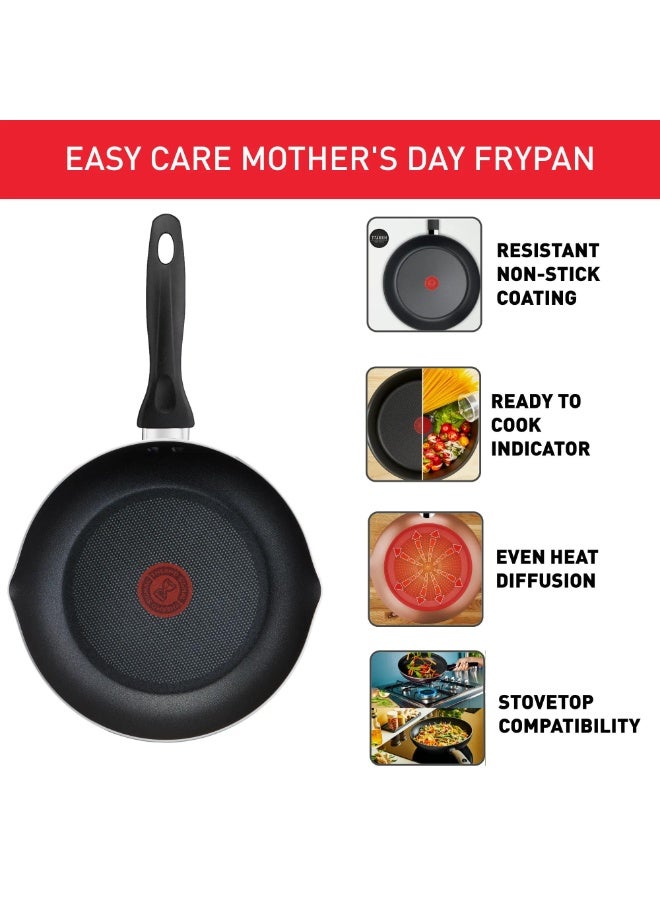 T-Fal Simply Cook 2 pcs set, Frypans 20/26 cm, Resistant non stick coating, Heat indicator, Diffusion base, B947S284 - Image 3