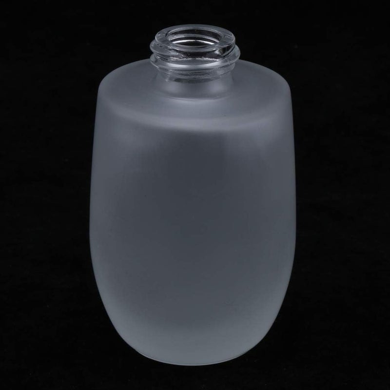 klarako 2pcs × 50ml Empty Glass Bottles Dispensers with Pump, Gel Lotion Pump Dispenser Cosmetic Cream Spray Bottles  Silver - Image 5