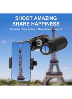Adasion 12x42 HD Binoculars for Adults with Universal Phone Adapter - High Power Binoculars with Super Bright and Large View- Lightweight Waterproof Binoculars for Bird Watching Hunting Outdoor Sports Travel  - Image 4