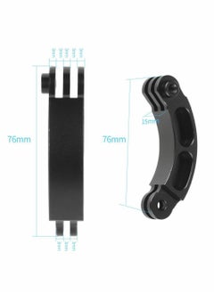 Y&D Aluminum Alloy Curved Extension Pivot Arm Mount, Adjustable Monopod Bracket for GoPro Hero  - Image 3