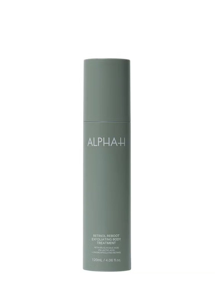 Alpha-H Retinol Reboot Exfoliating Body Treatment with 8% Glycolic Acid 2% Lactic Acid + 1% Encapsuladed Retinol 120ml - Image 1