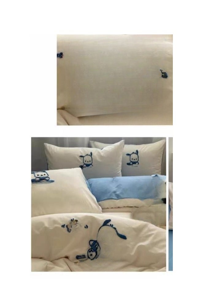 Generic Fitted Sheet Style — ﻿ High End Cartoon Pattern  Pure Cotton Bedding Four Piece Set  - Image 2