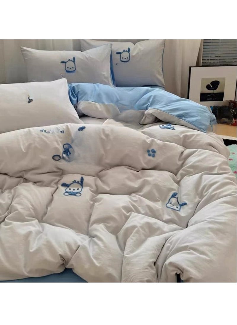 Generic Fitted Sheet Style — ﻿ High End Cartoon Pattern  Pure Cotton Bedding Four Piece Set  - Image 5