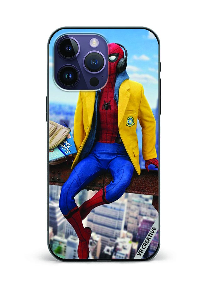 VR CREATIVE Protective Case Cover For Apple iPhone 15 Pro Spiderman Design Multicolour - Image 1