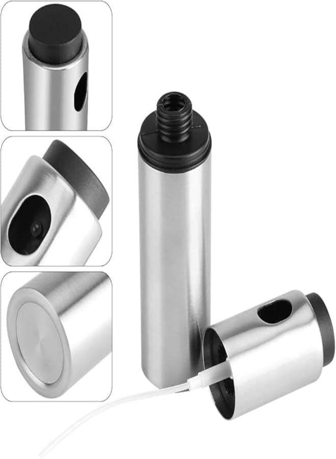Olive Oil Spraye - Oil Sprayer Dispenser Sprayer Can Olive Oil Spraying Bottle Kitchen Barbecue Tool with Food Grade Stainless Steel for cooking, Salad Oil Dressing,BBQ, Grilling and Roasting, Cooking