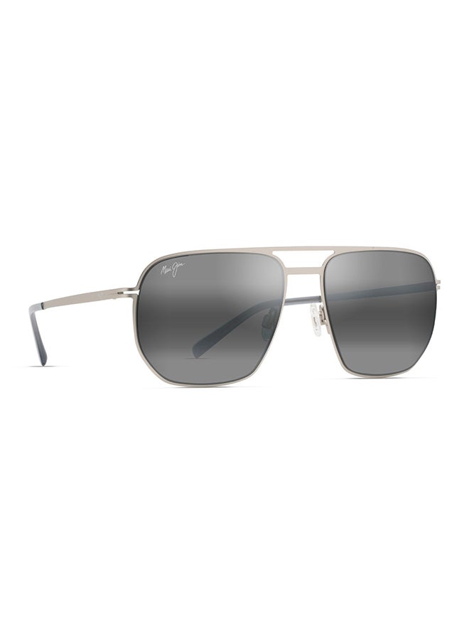 MAUI JIM Unisex Aviator Sunglasses - MJ605-17 55 - Lens Size: 55 Mm  - Image 1