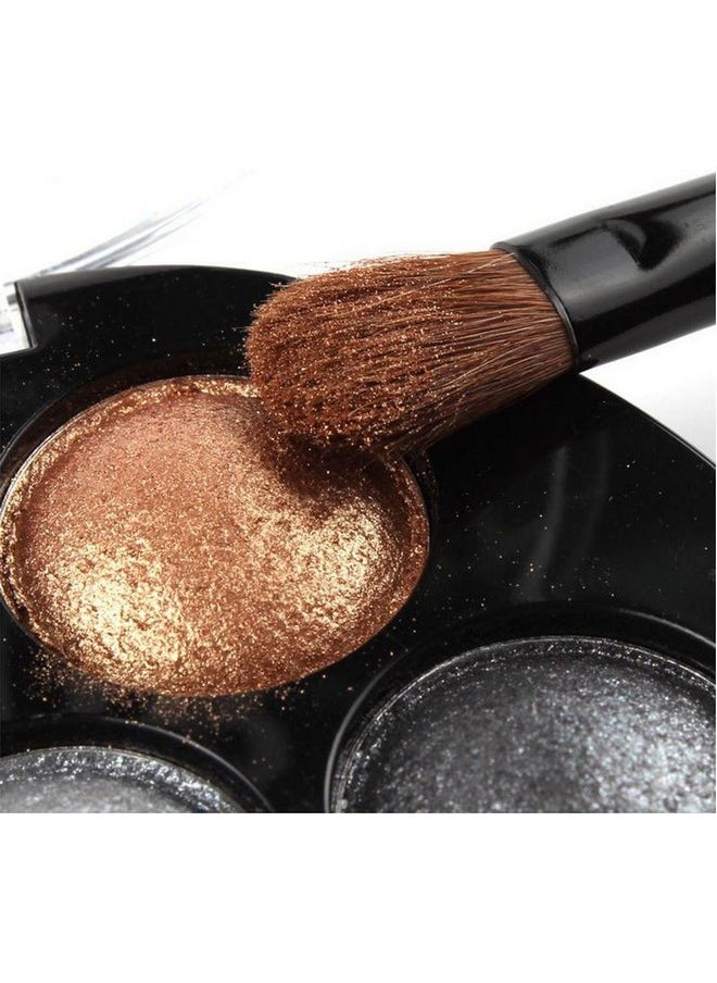 Mallofusa Mallofusa 5 Colors Professional Eye Shadow Palette Eyeshdow Powder Metallic Shimmer Fashion Eye Makeup Charming Highlight Look (Taupe Craze) 4.7oz  - Image 3