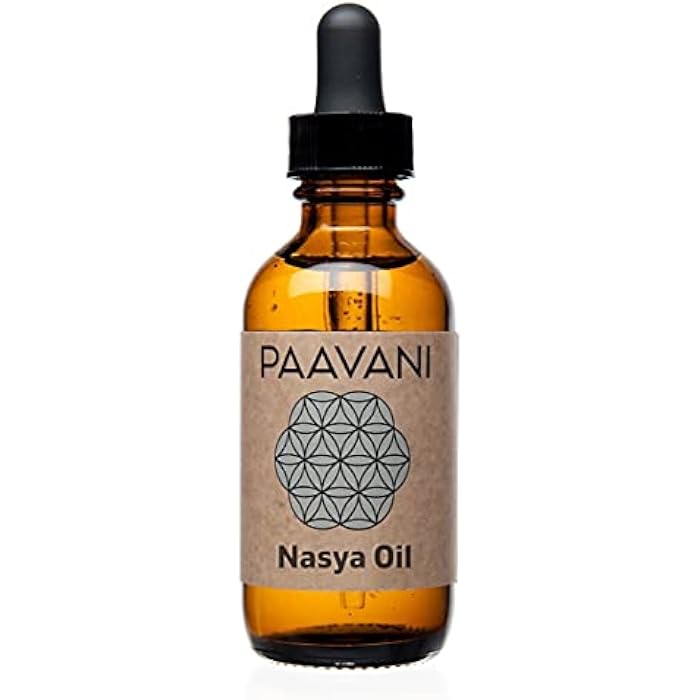 PAAVANI Ayurveda Nasya Oil, Organic Herb-Infused Nasal Oil with Brahmi | Organic sesame and sunflower base infused with gotu kola, brahmi, ashwagandha, tulsi and pure essential oils - Image 1