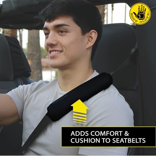 Body Glove 22-1-70339-8 Seatbelt Shoulder Pad, Water Resistant, Universal Fit, Comfortable Driving - Image 3