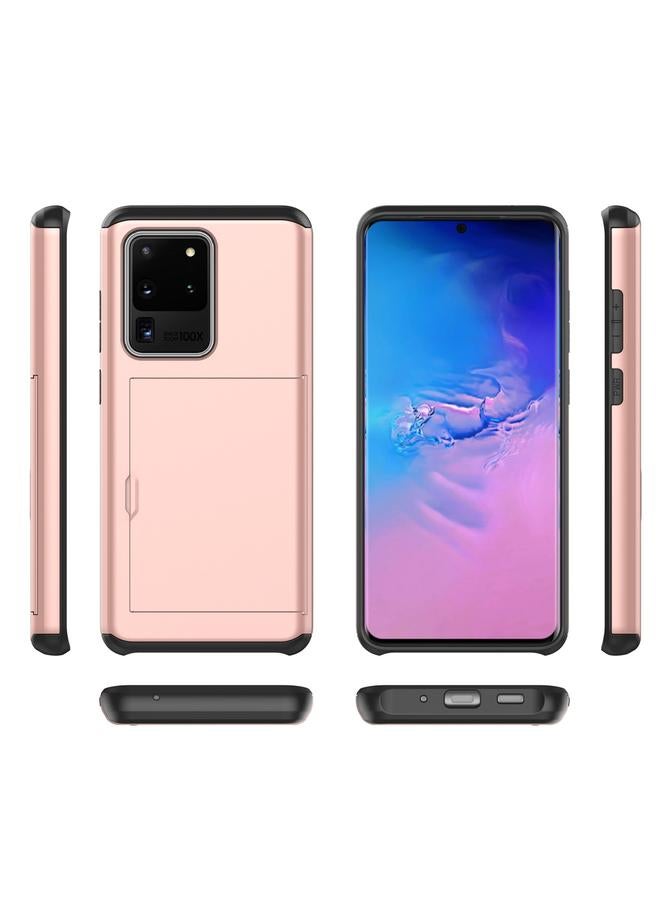 زبون جراب لهاتف Galaxy S20 Ultra، جراب واقٍ متين مقاوم للصدمات مع فتحة بطاقة - Image 3