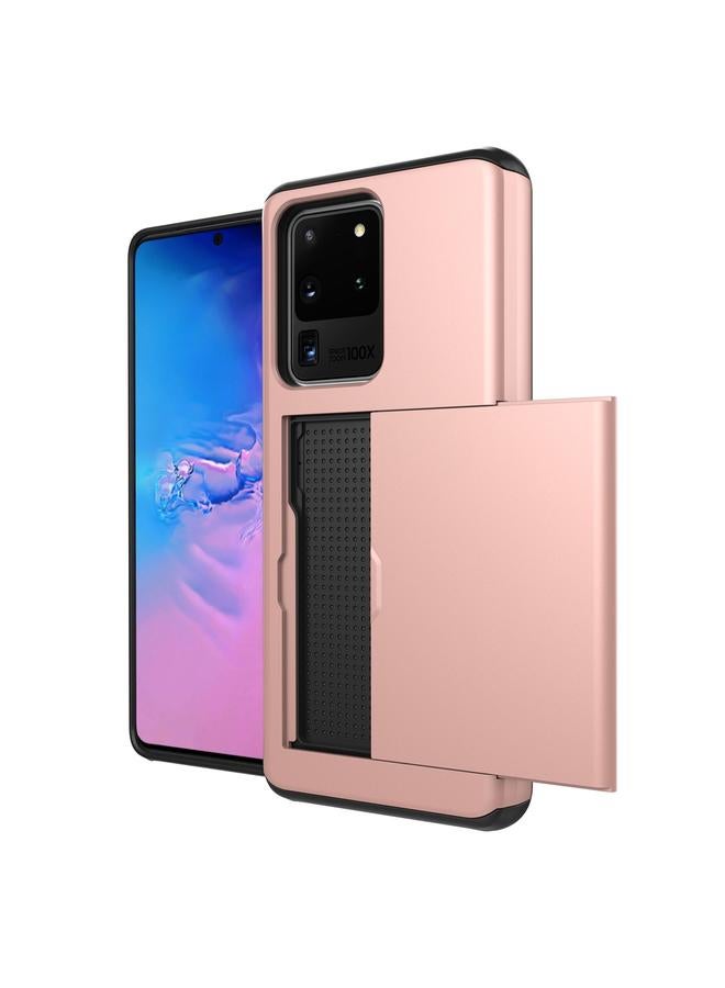 زبون جراب لهاتف Galaxy S20 Ultra، جراب واقٍ متين مقاوم للصدمات مع فتحة بطاقة - Image 4