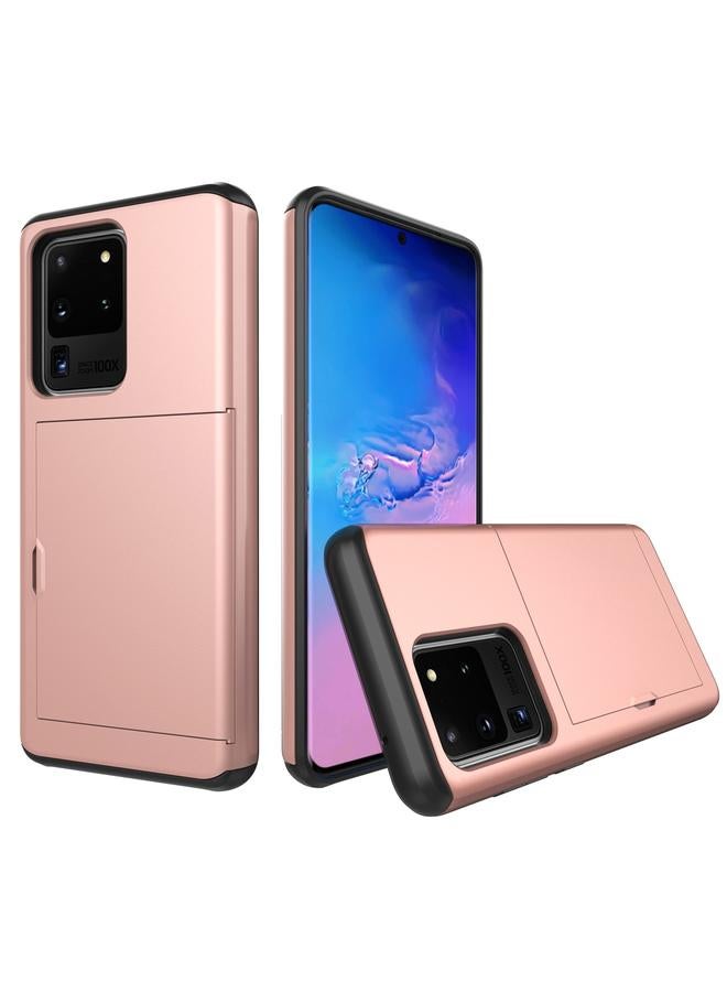 زبون جراب لهاتف Galaxy S20 Ultra، جراب واقٍ متين مقاوم للصدمات مع فتحة بطاقة - Image 1