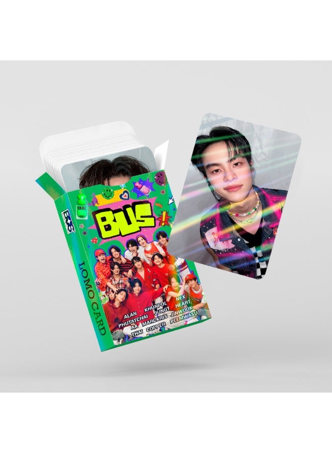 NIBEMINENT 30 Pcs Tpop BUS Lomo Cards Card For Fans Collection Gifts - Image 2