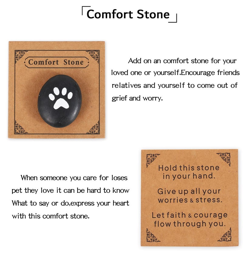 LESEN Loss of Dog Cat Pet Sympathy Gift,Dog Memorial Gifts for Loss of Dog,Dog Passing Away Bereavement Remembrance Gift Basket for Friends Family - Image 4