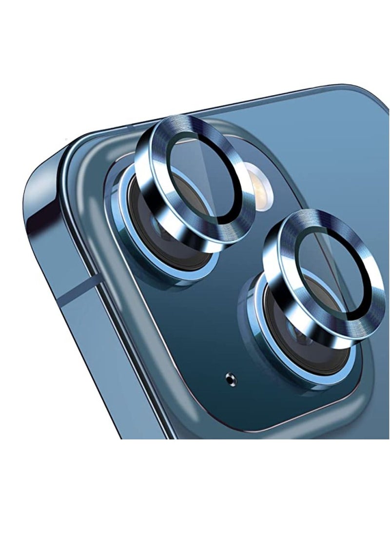 DIGI CORE iPhone 13 Camera Lens Protector Compatible With Apple iPhone Keep Original Camera HD Glass iPhone 13 Mini Camera Lens Protector Blue 