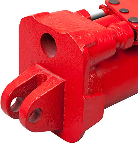 BIG RED T30808 Torin Hydraulic Long Ram Jack with Double Piston Pump and Clevis Base (Fits: Garage/Shop Cranes, Engine Hoists, and More): 8 Ton (16,000 lb) Capacity, Red - Image 5