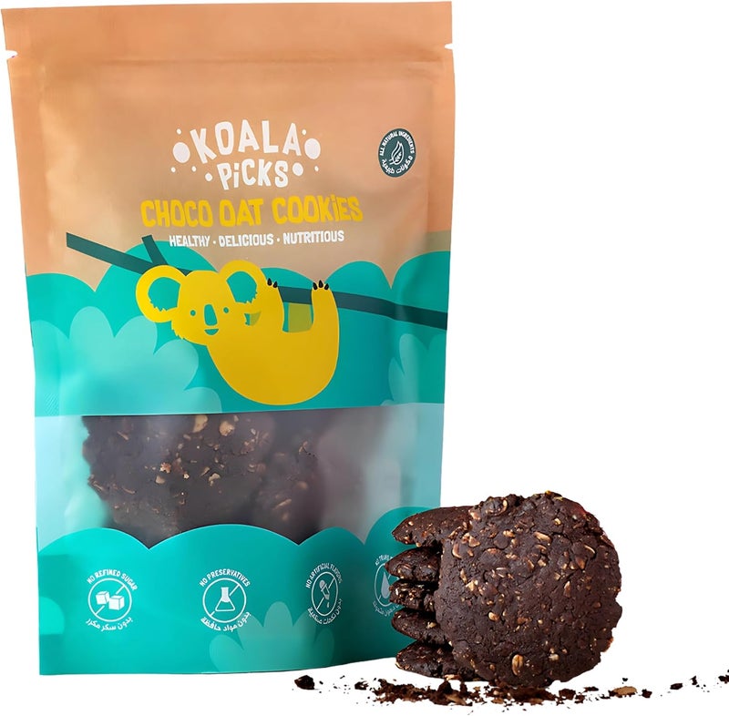 Koala Picks Choco Oat Cookies - 8 pcs - Image 1