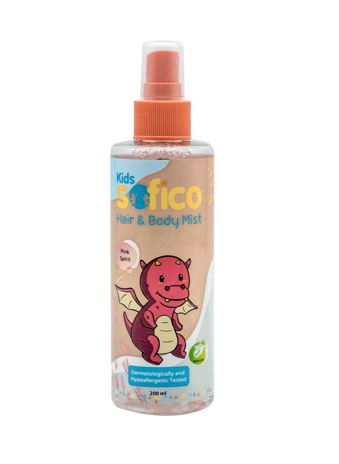 SOFICO - Kids Hair & Body Mist Pink Spirit  200ml - Image 1