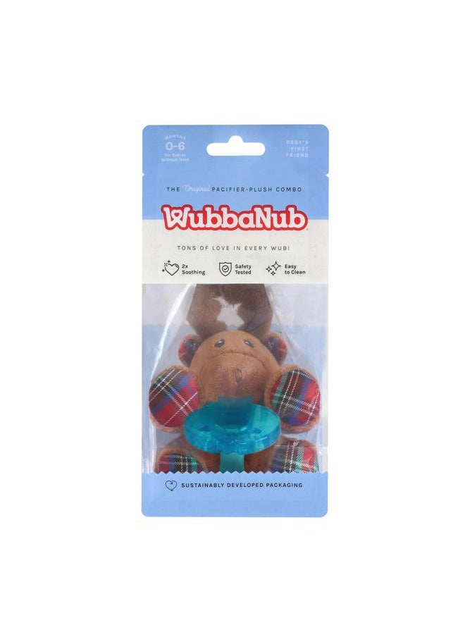 WubbaNub - Infant Pacifier - Reindeer - Image 1