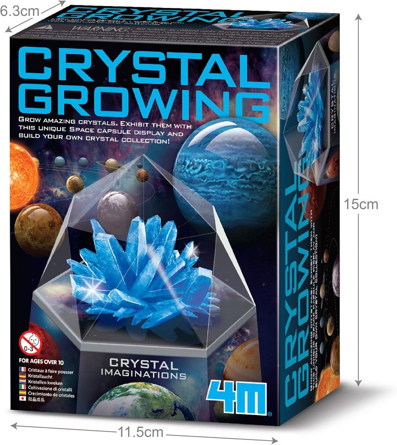 4M Crystal Imaginations Crystal Growing Kit Blue, for Children ages 10+ - Image 3