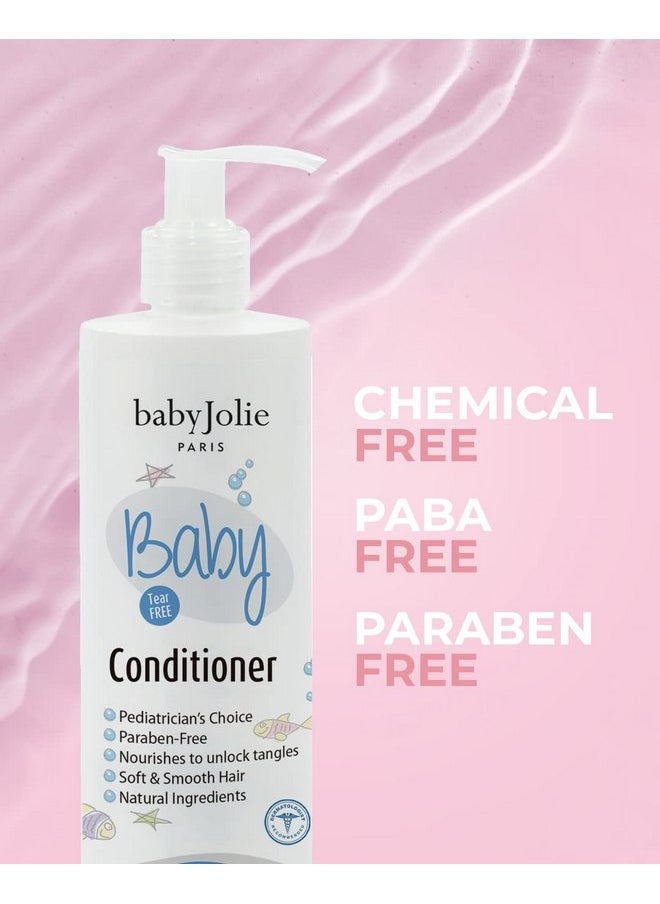 Baby Jolie - Baby Jolie Tear-Free Bath Essentials for Infants and Toddlers | Shampoo 7.5oz + Hair Conditioner 7.5oz - Image 1