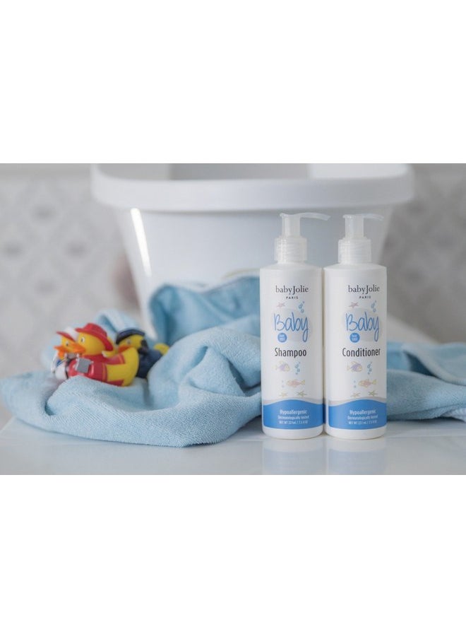 Baby Jolie - Baby Jolie Tear-Free Bath Essentials for Infants and Toddlers | Shampoo 7.5oz + Hair Conditioner 7.5oz - Image 1