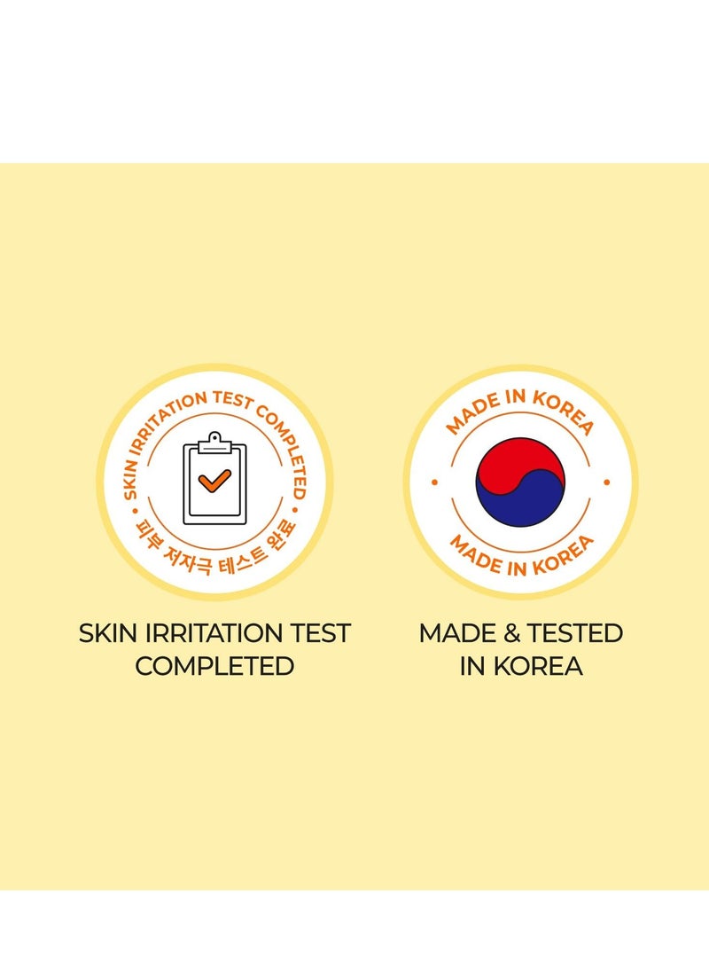 numbuzin - No.5+ Vitamin Spotlight Sheet Mask 4ea, Niacinamide, Glutathione, Vitamin C Powder, 4ea/box - Image 1