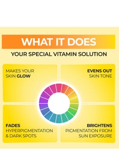 numbuzin No.5+ Vitamin Spotlight Sheet Mask 4ea, Niacinamide, Glutathione, Vitamin C Powder, 4ea/box  - Image 3
