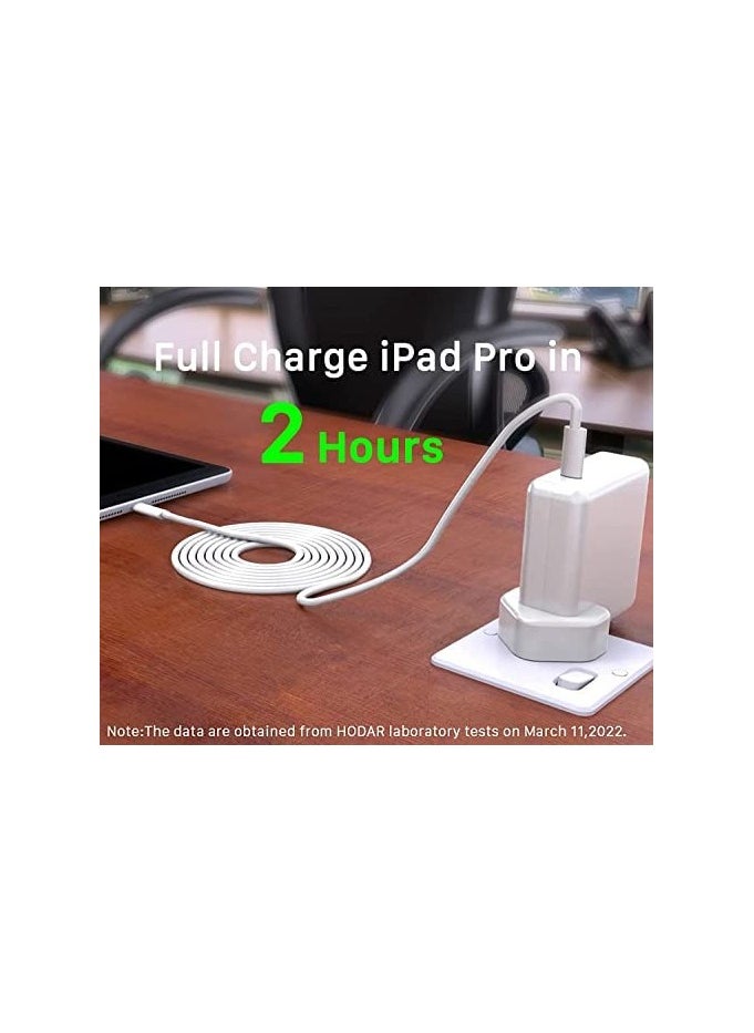 erorex - 96W USB-C Fast Charger Replacement Type C Power Adapter Compatible With MacBook Pro 16/15/14/13'', for MacBook Air, MacBook 12'', Included USB C to C Cable (6.57ft/2m) - Image 1