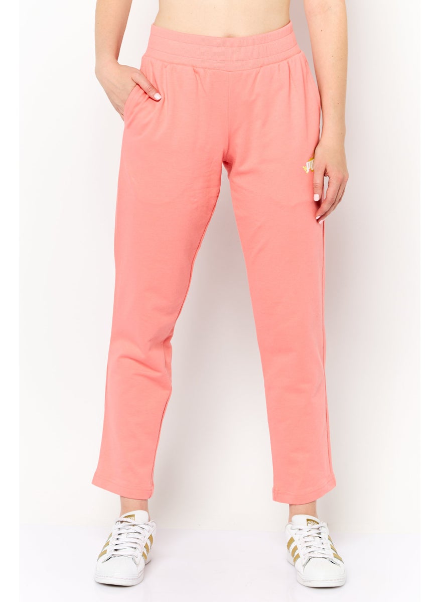 PUMA Women Regular Fit Outdoor Sweatpants, Pink  - Image 1