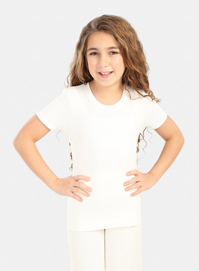 Carina Girly Short Sleeves Top - Image 1