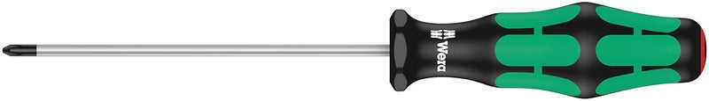 Wera 05008706001 Kraftform Plus 350 PH Phillips Screwdriver, Without Lasertip, PH 0 Head, 4" Blade Length - Image 1