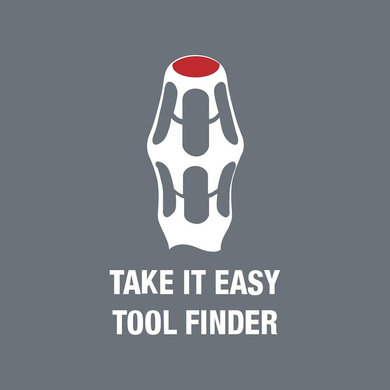 Wera 05008706001 Kraftform Plus 350 PH Phillips Screwdriver, Without Lasertip, PH 0 Head, 4" Blade Length - Image 2